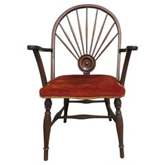 An Arts and Crafts Windsor Carver Chair This is a one off piece