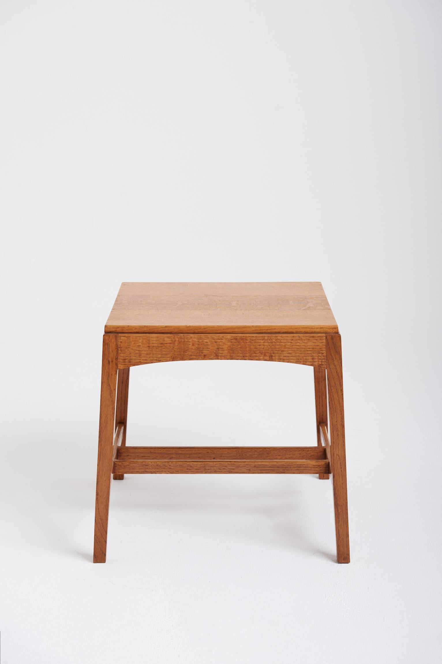 Arts and Crafts Arts & Craft Oak Side Table