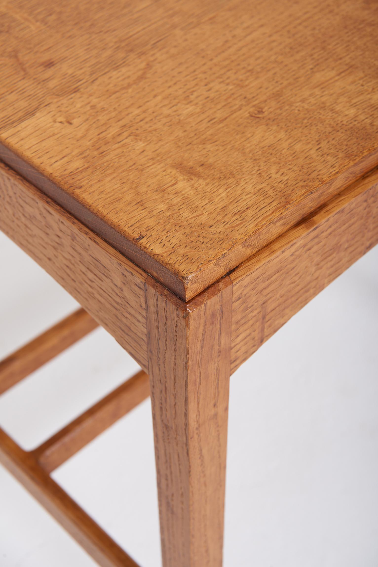 20th Century Arts & Craft Oak Side Table