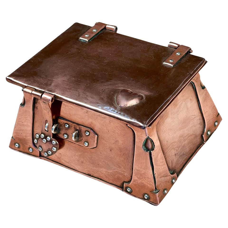 Copper Boxes - 195 For Sale at 1stDibs | antique copper box, copper box ...