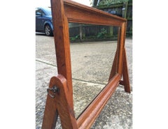 Arts & Crafts Cotswold School Dressing Table Swivel Mirror with a Frame Sides