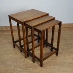 An Arts & Crafts Nest of Tables Circa 1920