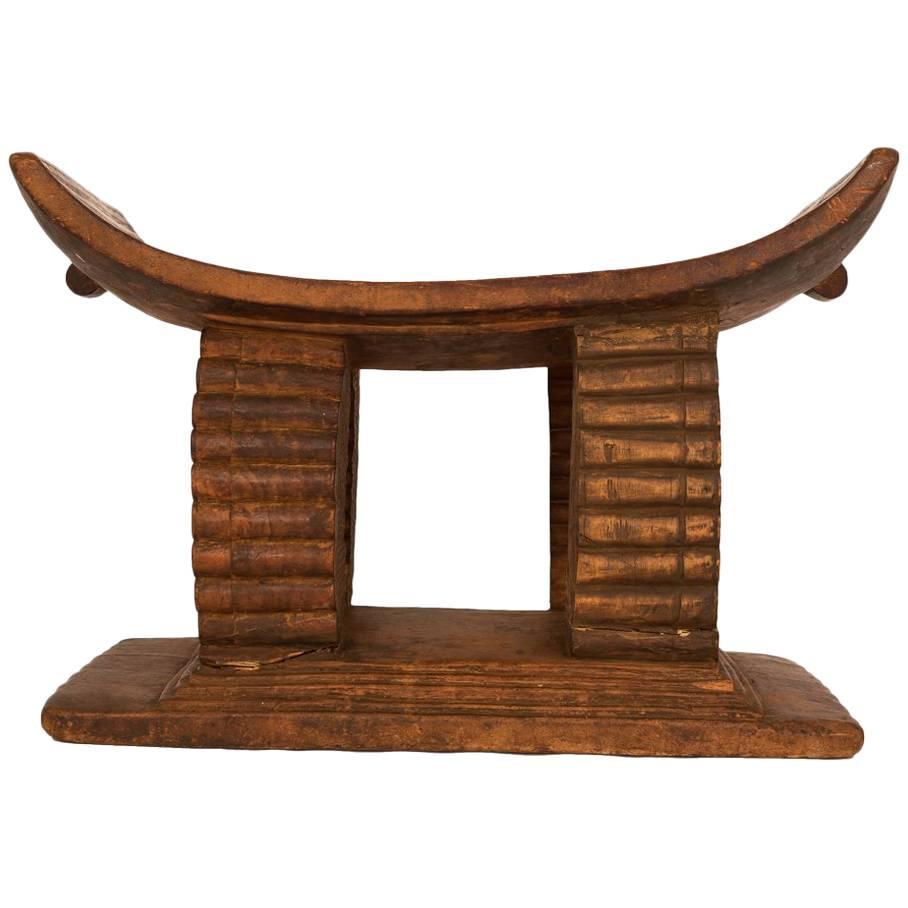 An Ashanti African Stool