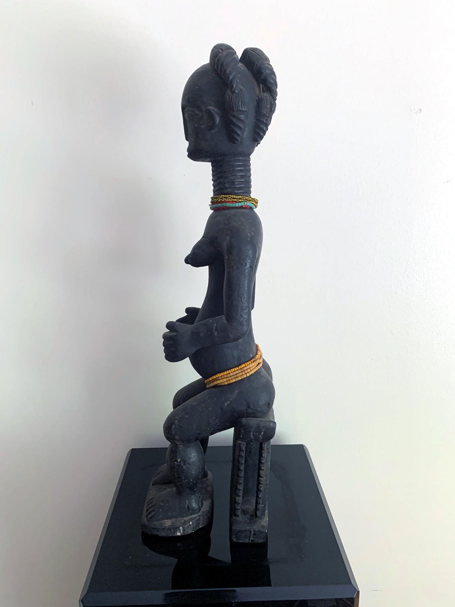 Tribal Ashanti Maternal Fertility Figure For Sale