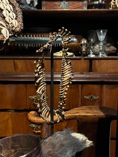 An Asmat ceremonial trophy necklace
