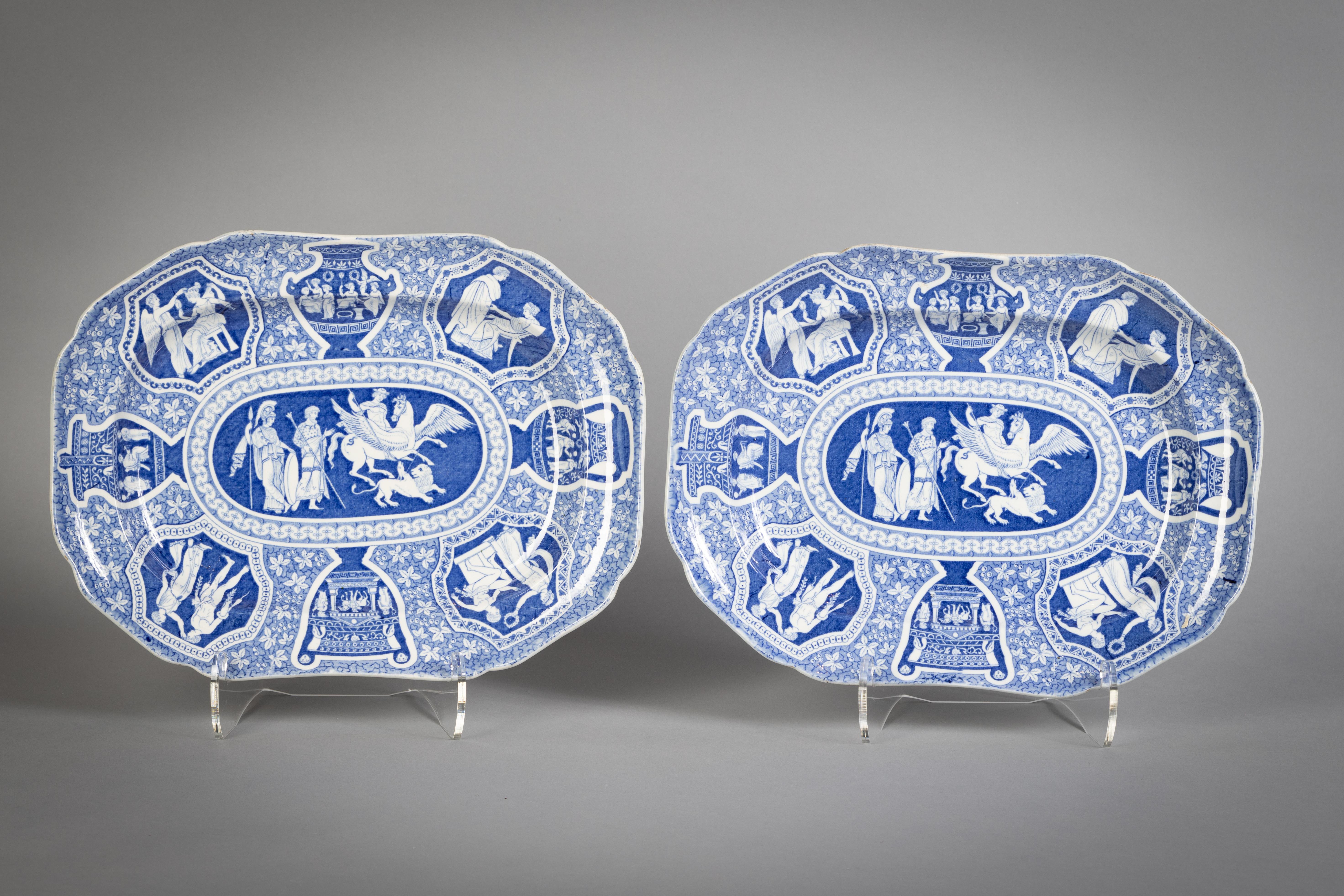 Assembled Copeland and Garrett Part Dinner Service, Early 19th Century For Sale 7