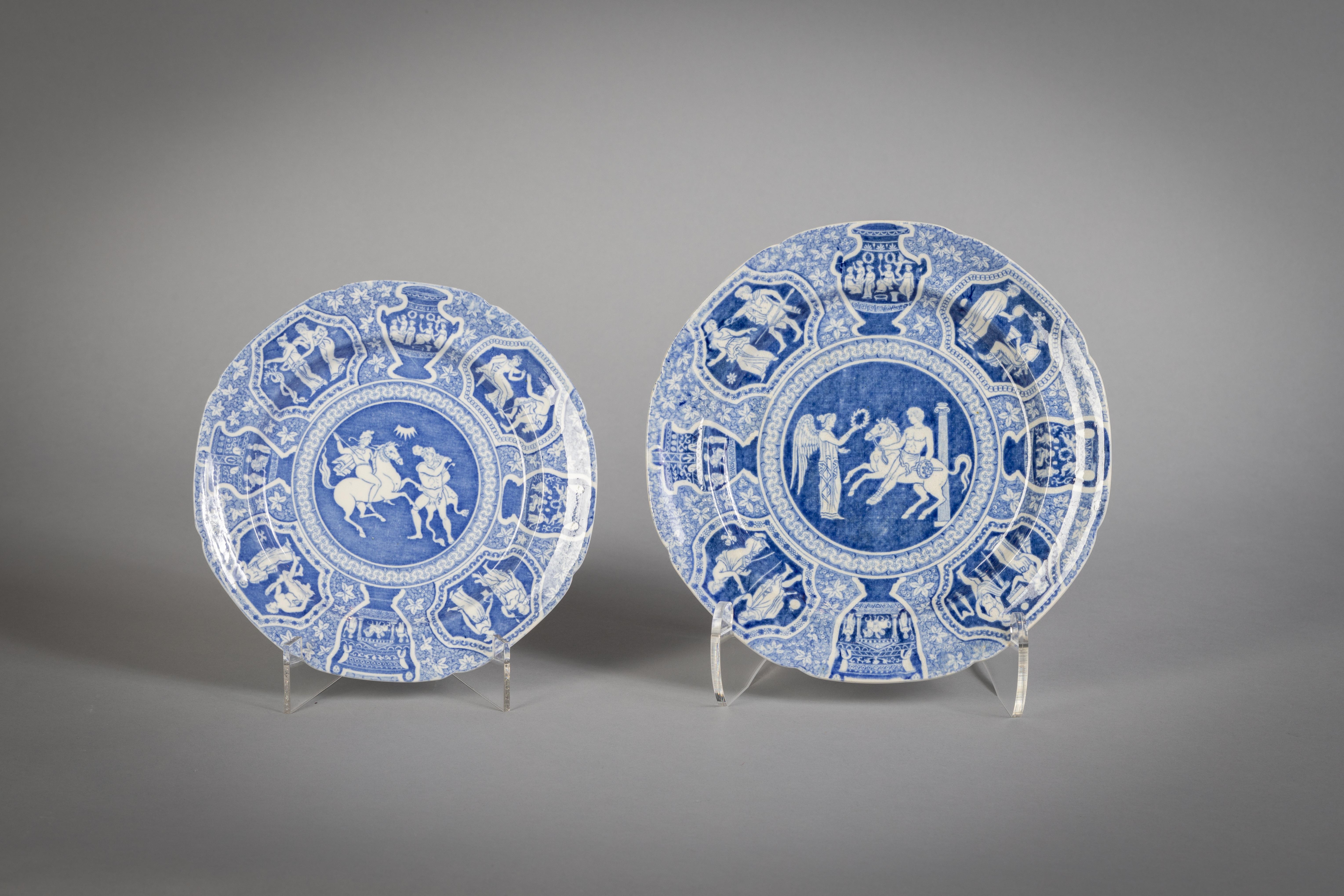 Assembled Copeland and Garrett Part Dinner Service, Early 19th Century For Sale 8