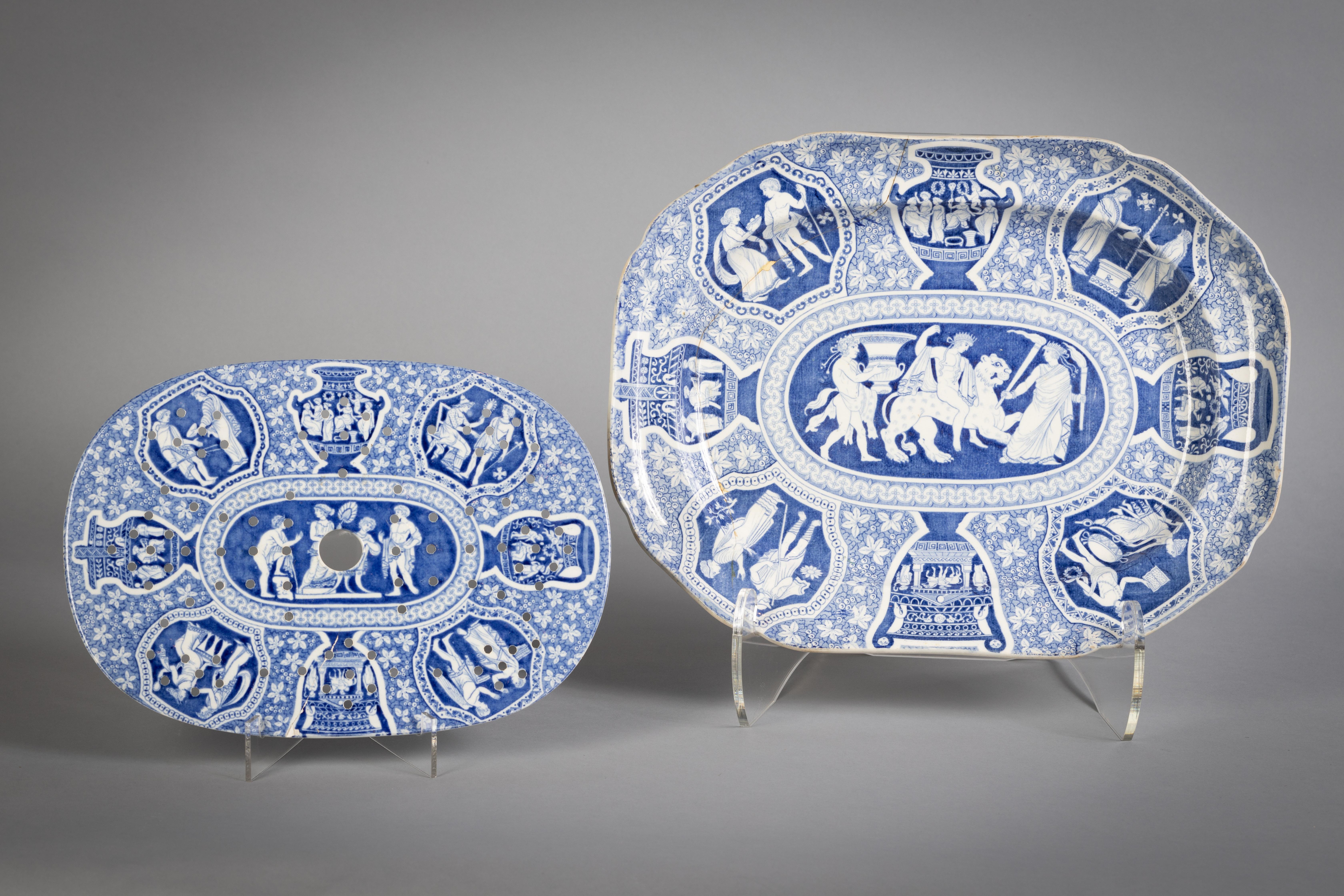 Assembled Copeland and Garrett Part Dinner Service, Early 19th Century For Sale 1