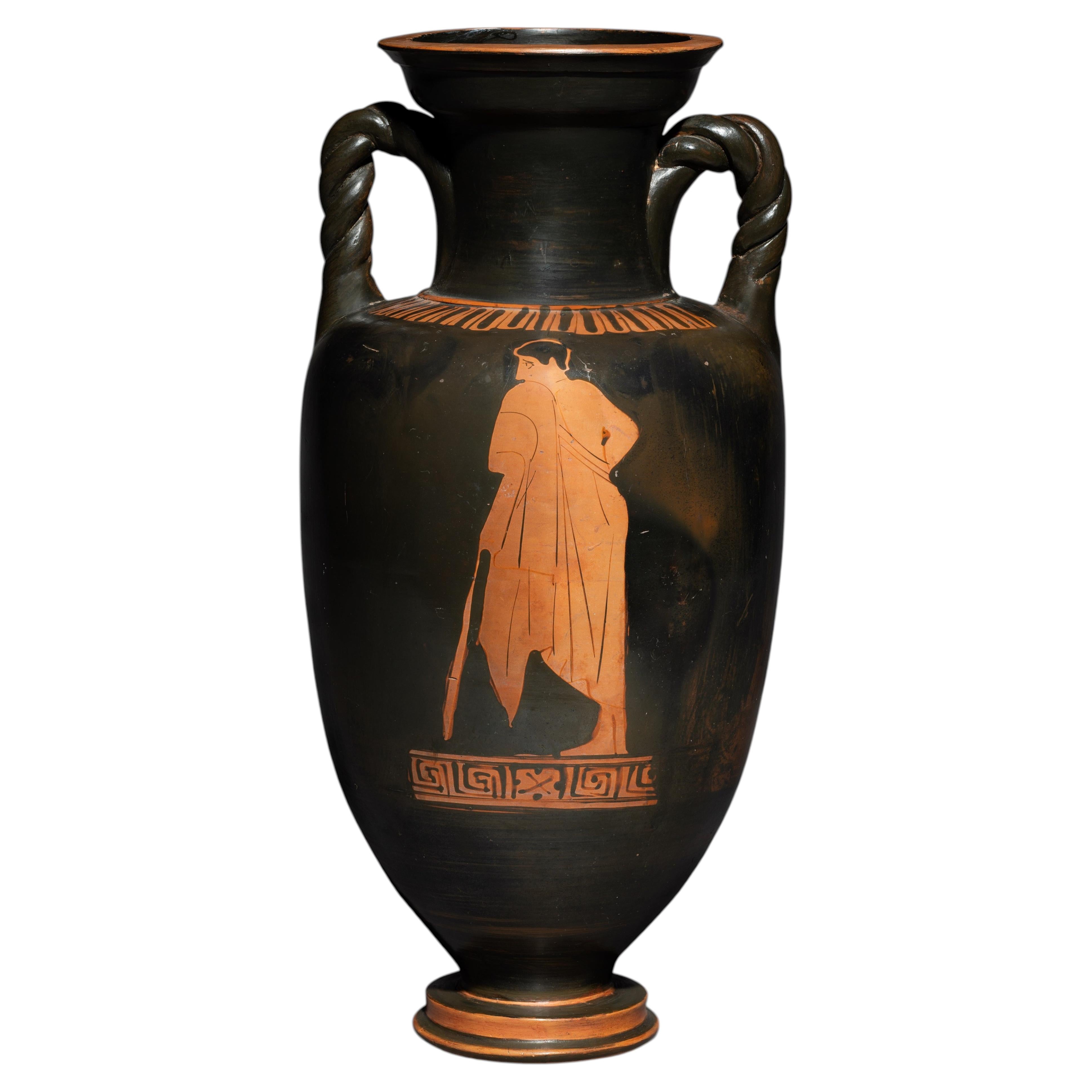 Attic Red-Figure Neck Amphora, by the Painter Of The Louvre Centauromachy