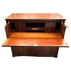 An Attractive 19thc Mahogany Secretaire Desk
