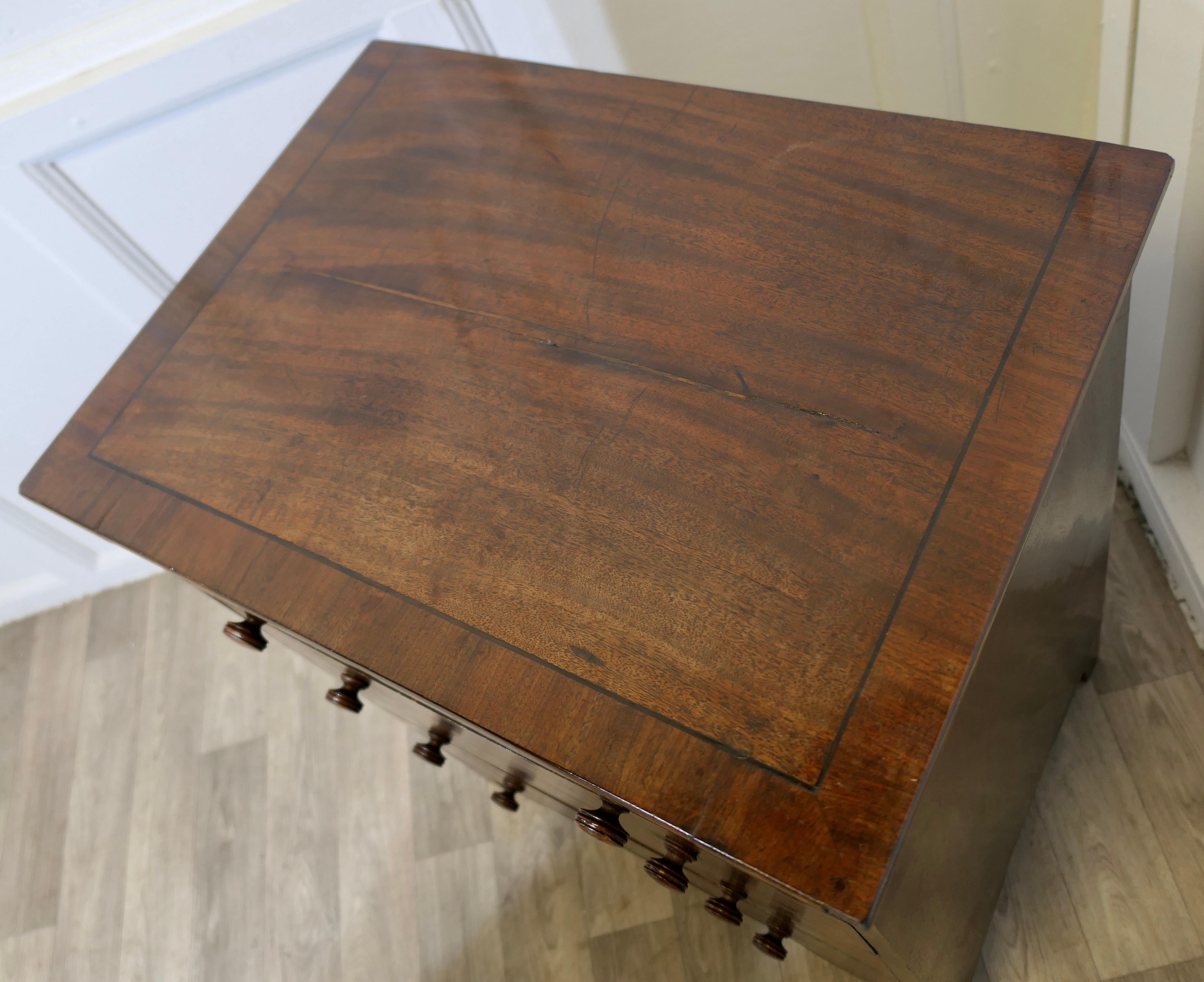 An Attractive Bachelor’s Chest of Drawers In Good Condition In Godshill, Isle of Wight