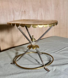An Attractive Brass and Iron Gypsy Trivet  A lovely piece