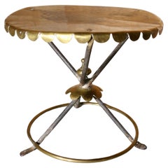 An Attractive Brass and Iron Gypsy Trivet  A lovely piece