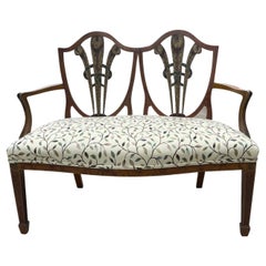 Attractive Edwardian Two Seater Settee
