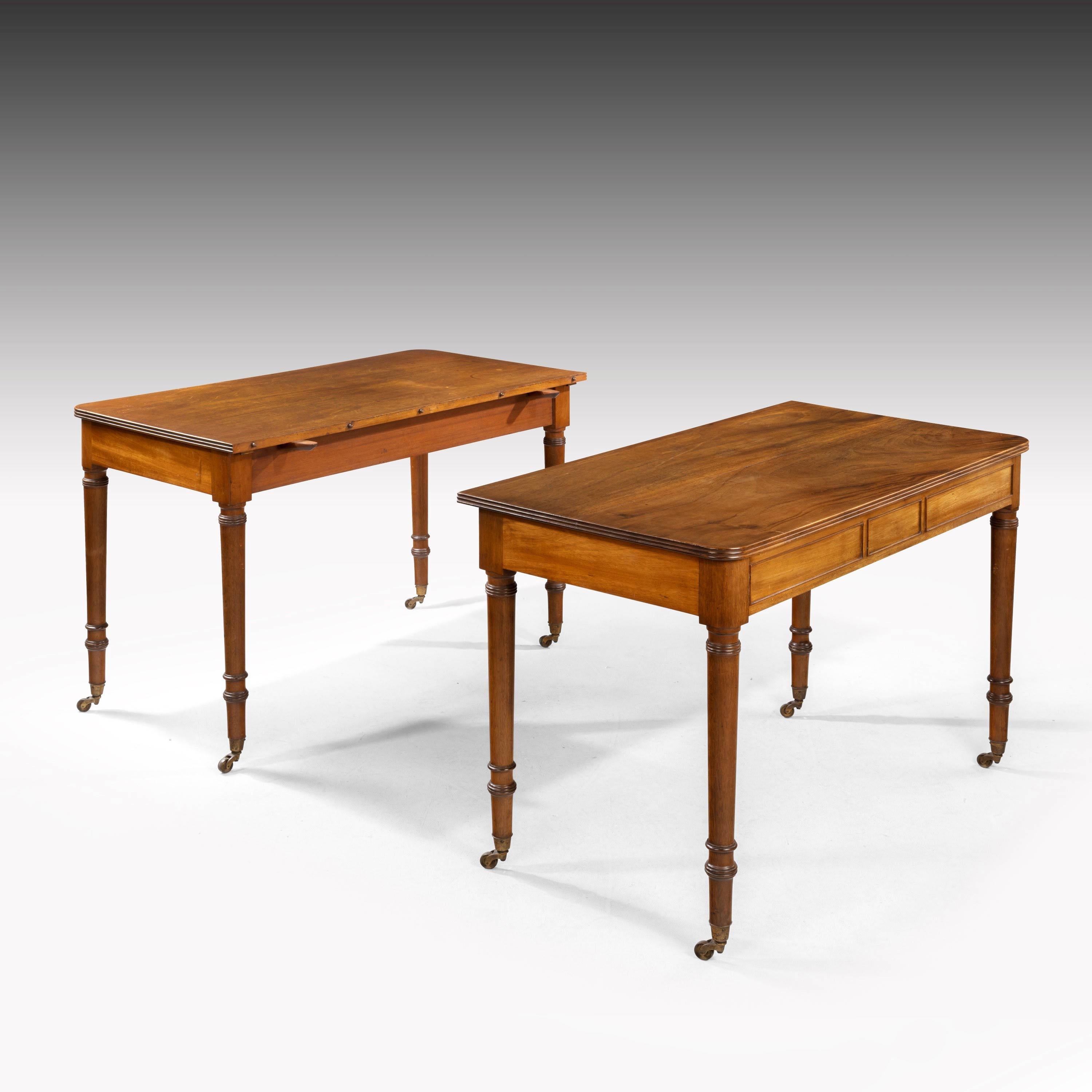 Attractive George III Mahogany Dining Table / Pair of Pier Tables In Good Condition In Peterborough, Northamptonshire