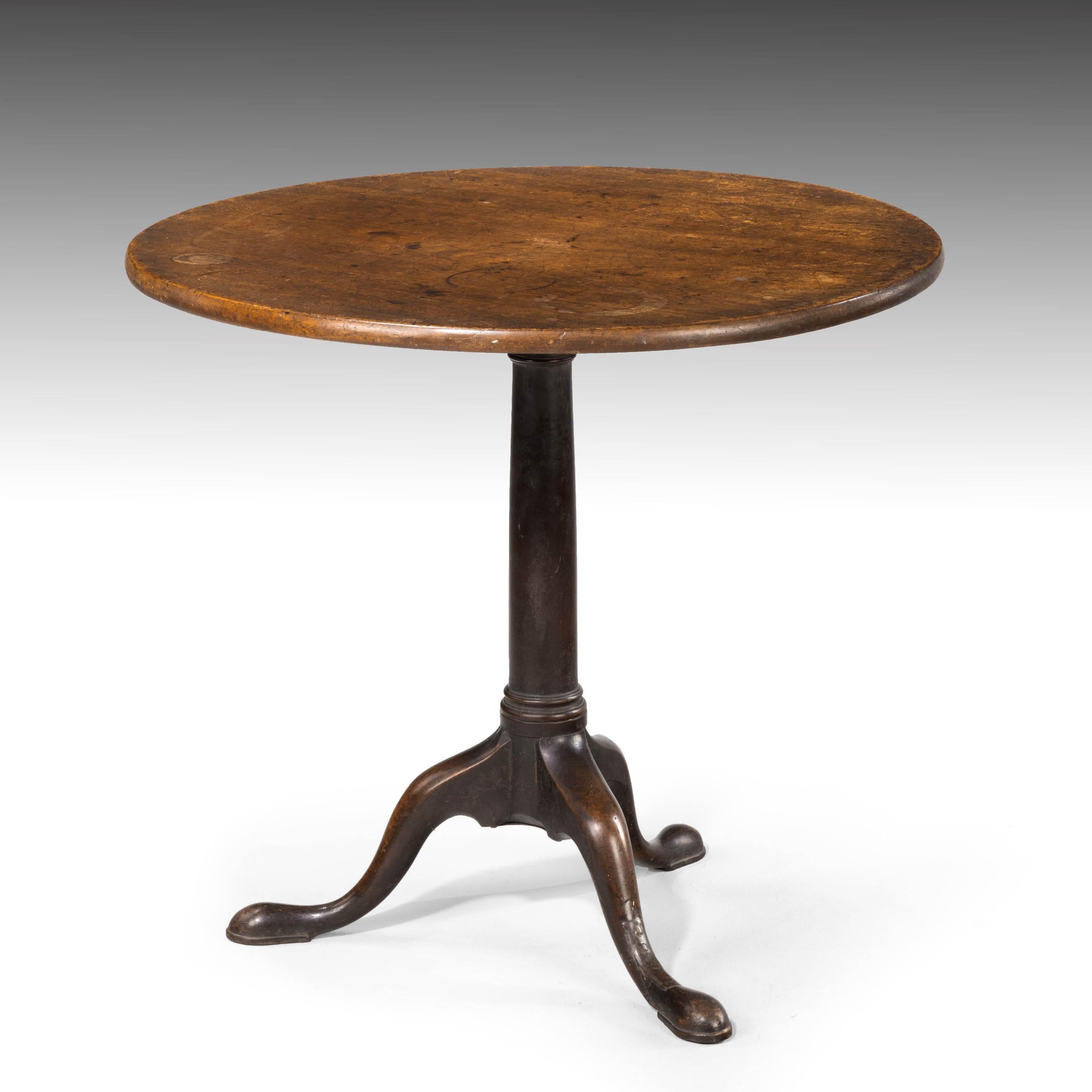 18th Century Attractive George III Period Mahogany Tilt Topped Table