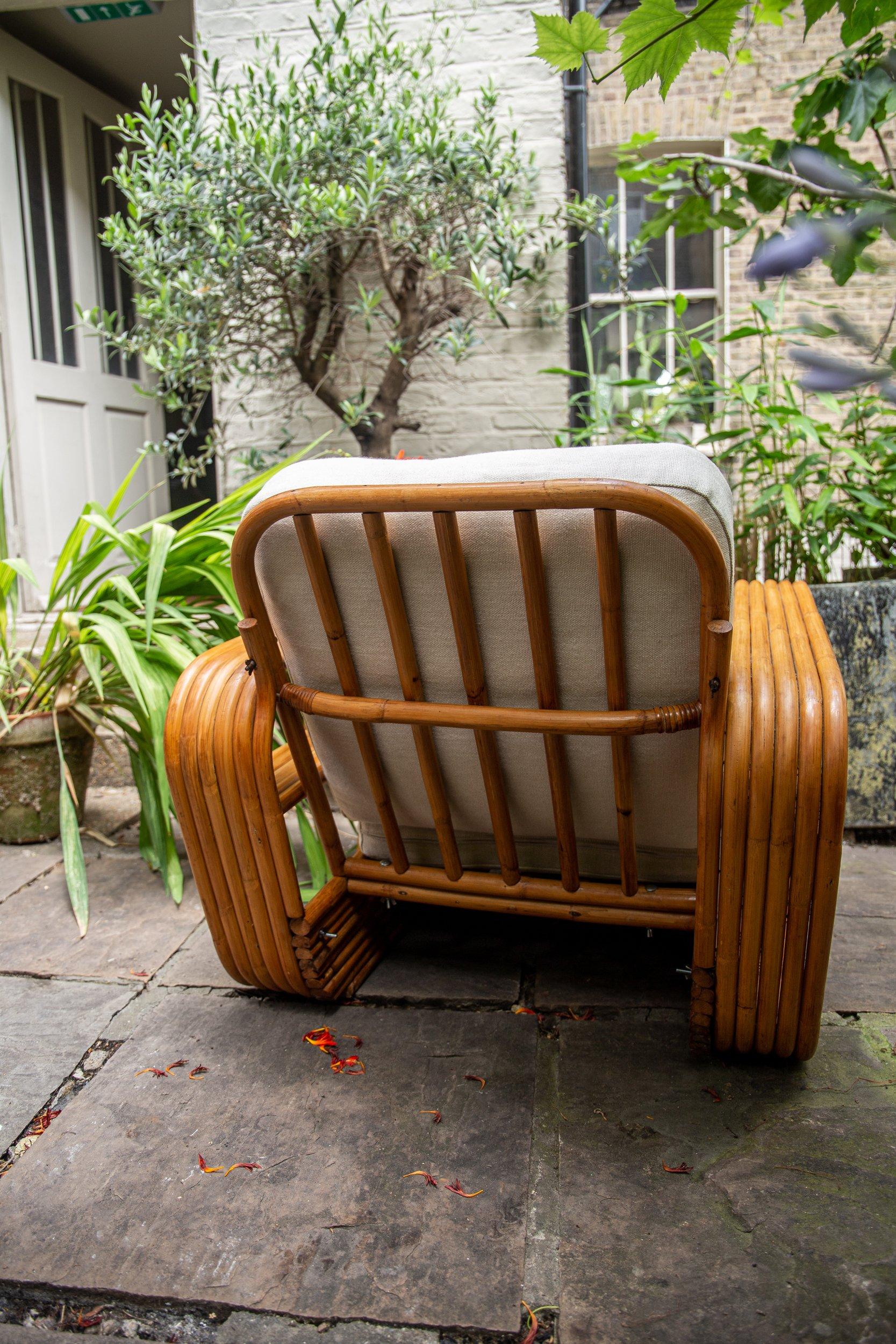 Attributed Paul Frankl Pretzel Chair, Original Art Deco Period In Good Condition In London, GB