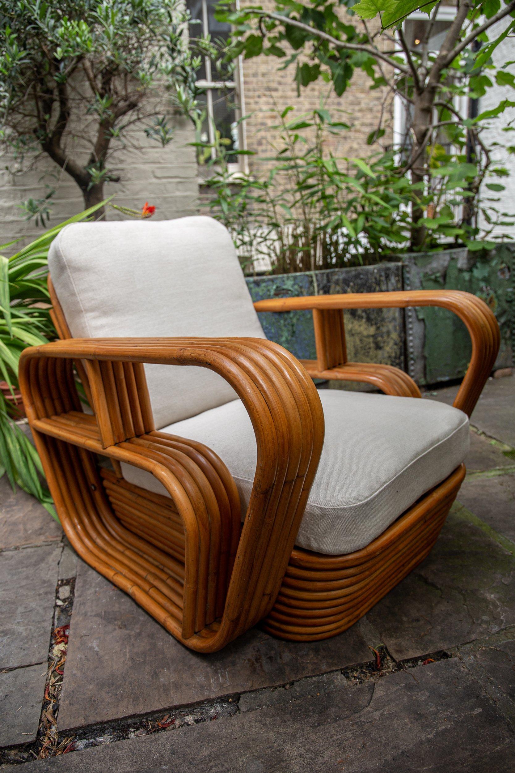 Attributed Paul Frankl Pretzel Chair, Original Art Deco Period 1
