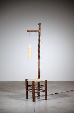 Lampadaire Régionaliste Atypique France 1960's