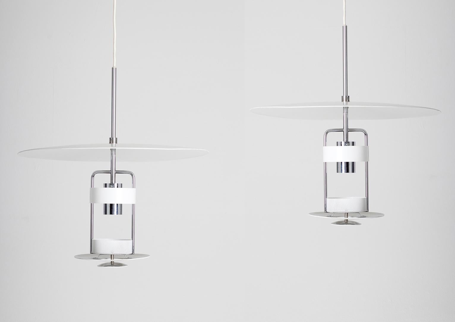 20th Century 'Aurora' Ceiling Light by Olle Andersson