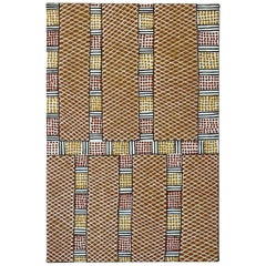 An Australian Aboriginal Painting of Body Painting Design