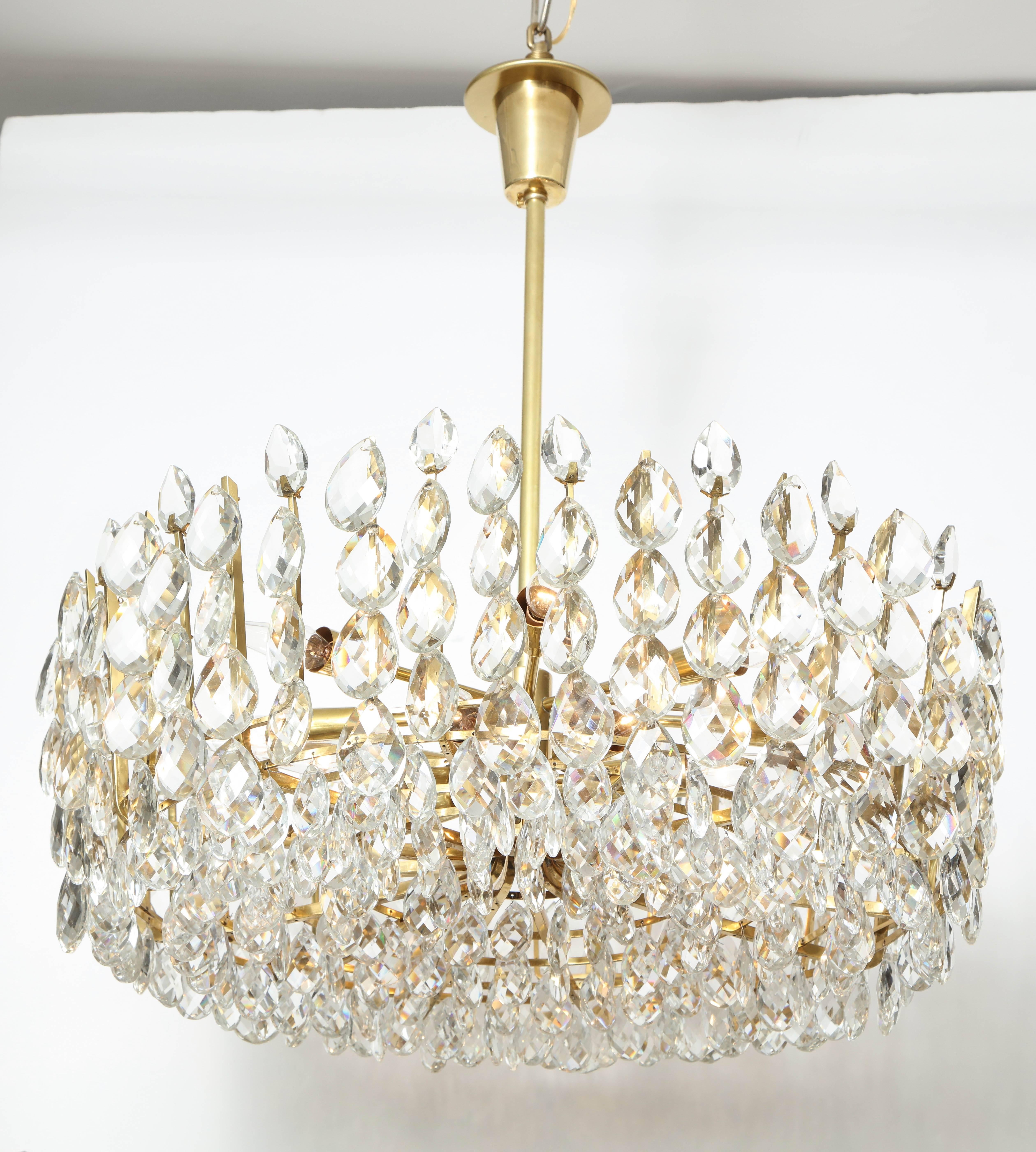 Austrian Crystal Chandelier In Excellent Condition In New York, NY