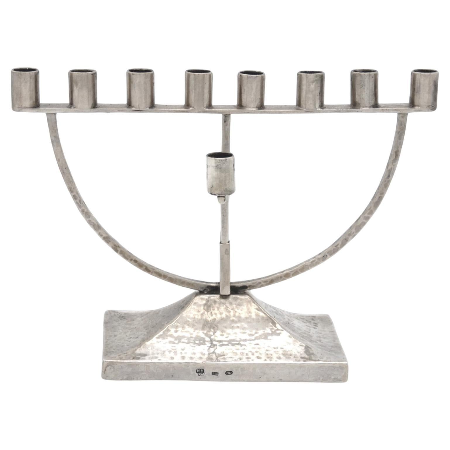 Lampada Hanukkah austriaca per bambini, circa 1925