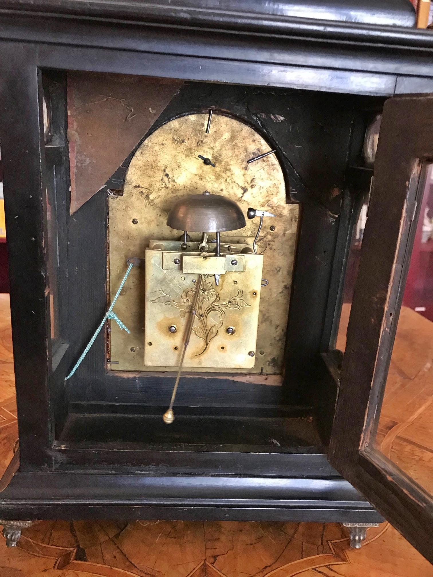Austrian Signed Bracket Clock, circa 1770 For Sale 7