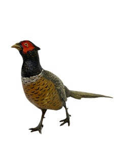 Austrian Viennese Bronze Pheasant, ca. 1900