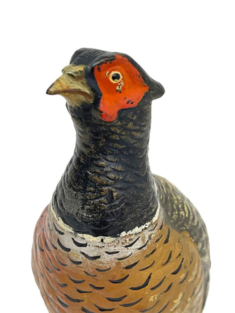 Fagiano austriaco in bronzo, 1900 ca. In condizioni buone in vendita a Delft, NL