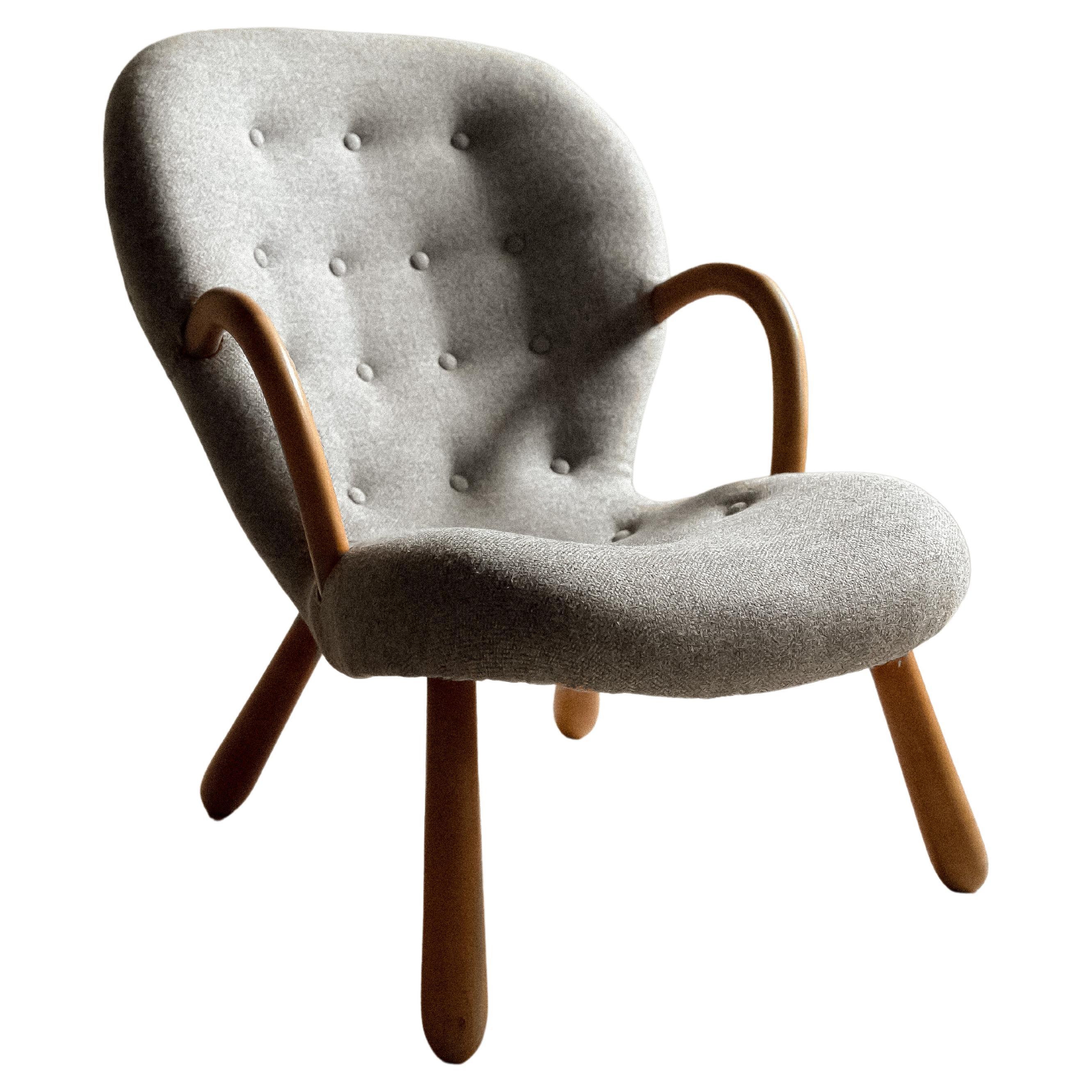 A Vintage Clam Chair, by Arnold Madsen for Vik & Blindheim, Norway 1953
