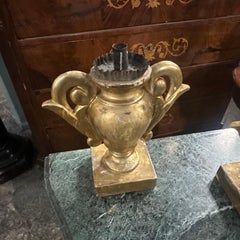 An Authentic Pair of Louis XVI Gilded Wood Sicilian Torcheres