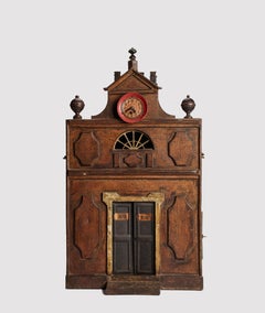 An automata house shape, Italy 1850.