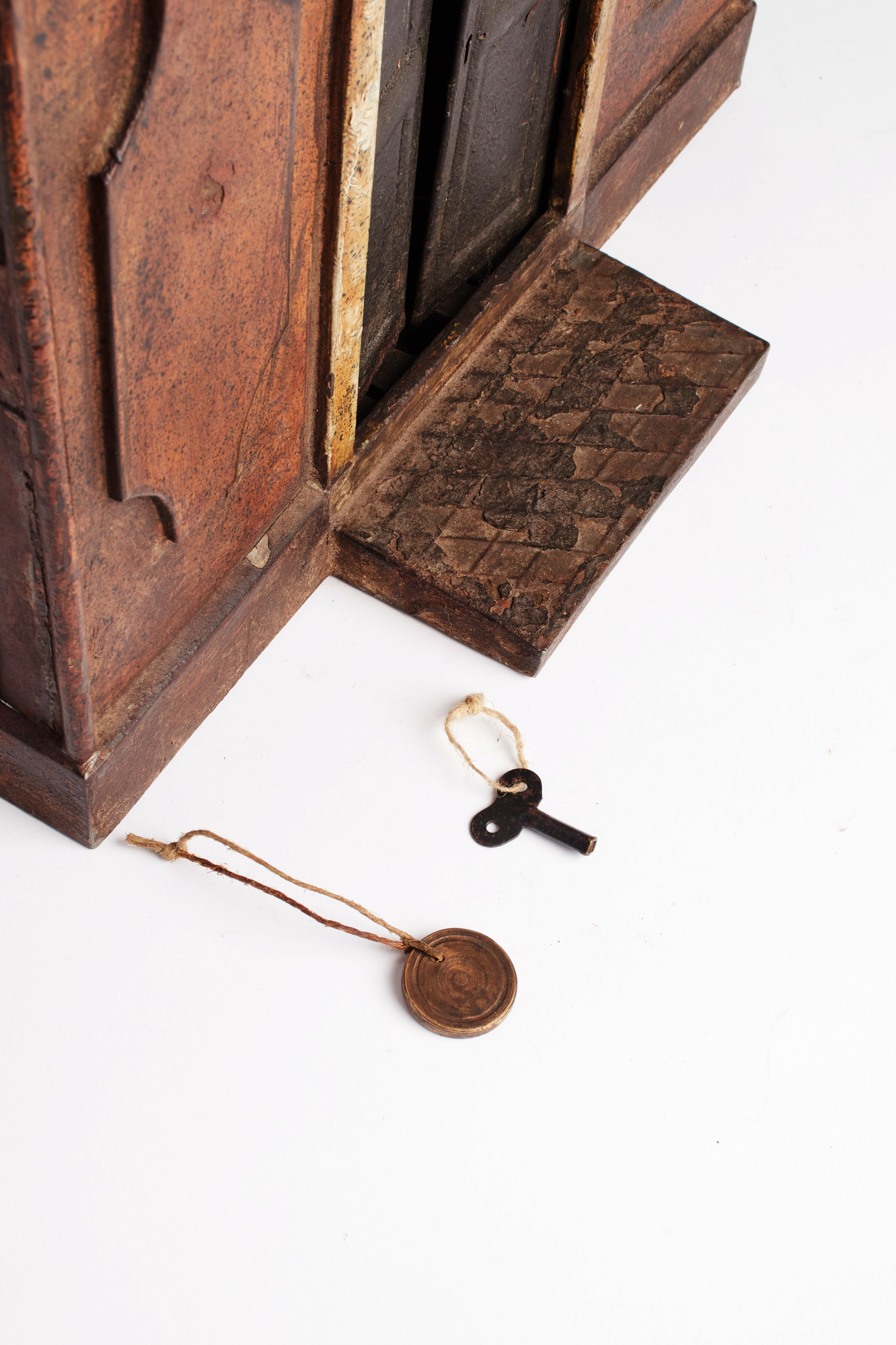 XIXe siècle Forme de maison automate, Italie 1850. en vente