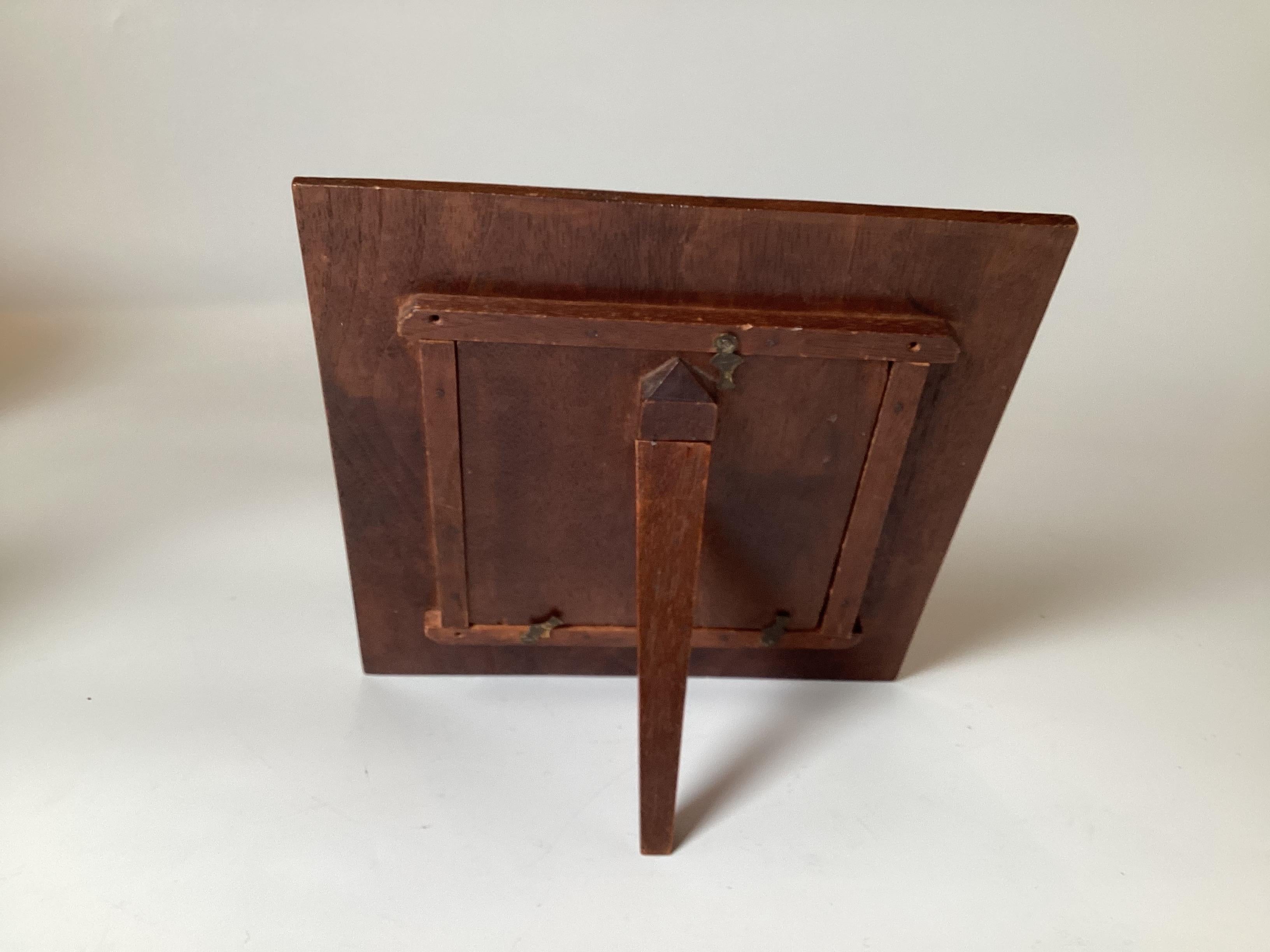 Early 20th Century An Carved Arts and Crafts Picture Frame For Sale