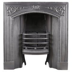 An Cast Iron Antique Georgian Register Grate English, Early 19th Century