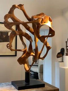 An contemporary Wooden Sculpture
