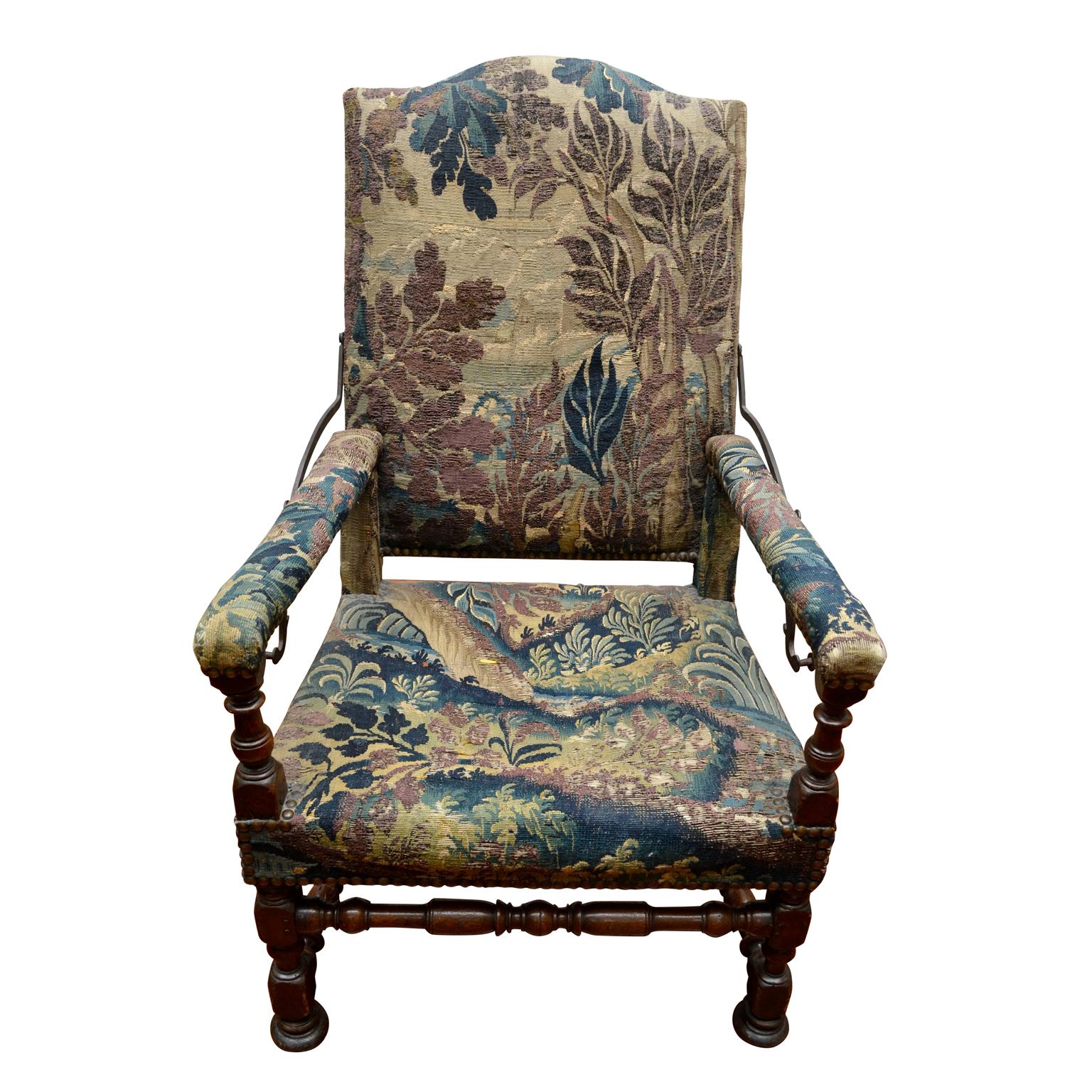 tapestry recliner chair