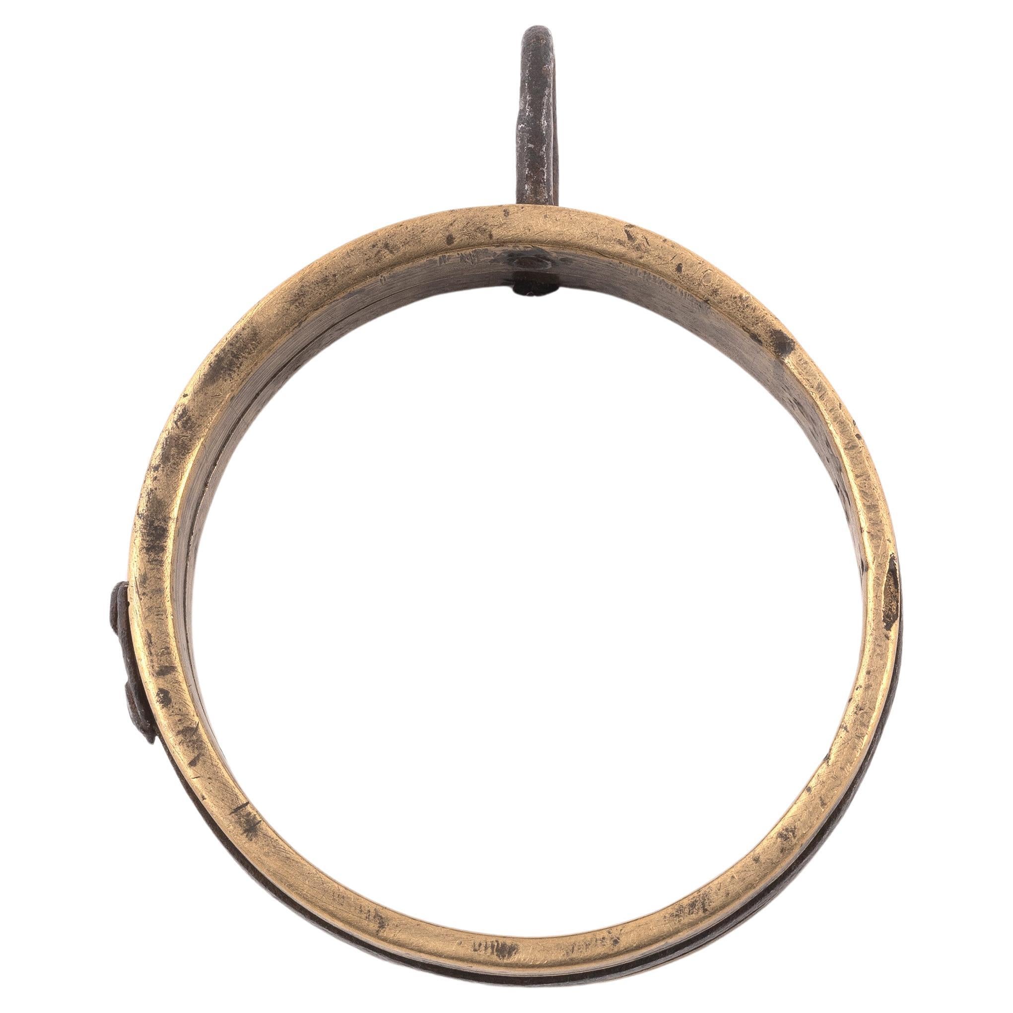 Italian An Early 18th-Century Bronze Ring Sundial