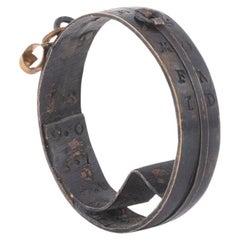 Sundial-Ring aus Bronze aus dem frühen 18. Jahrhundert
