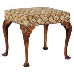An Early 18th Century Walnut Stool