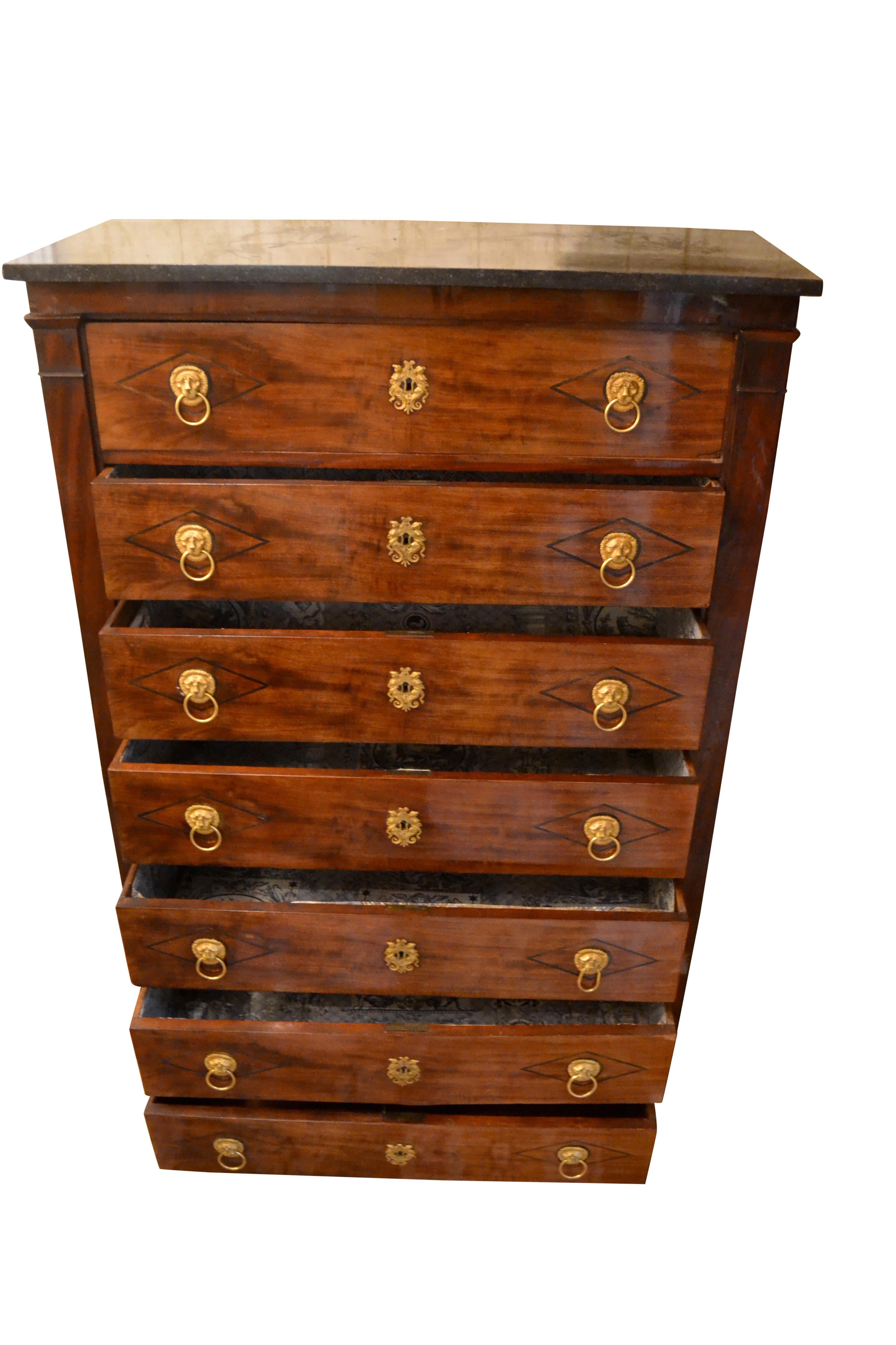 semainier chest of drawers