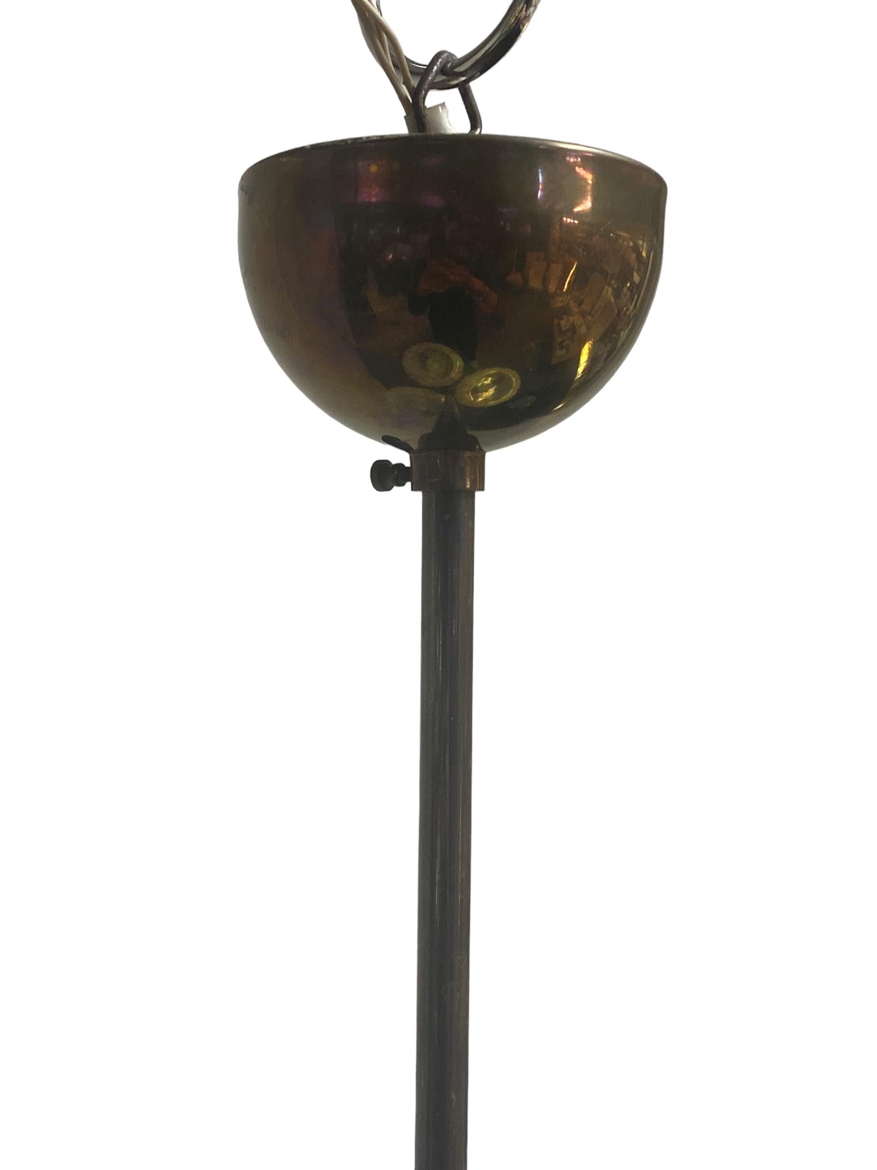 Scandinavian Modern An Early 1930s Paavo Tynell Ceiling Lamp in Full Original Condition For Sale