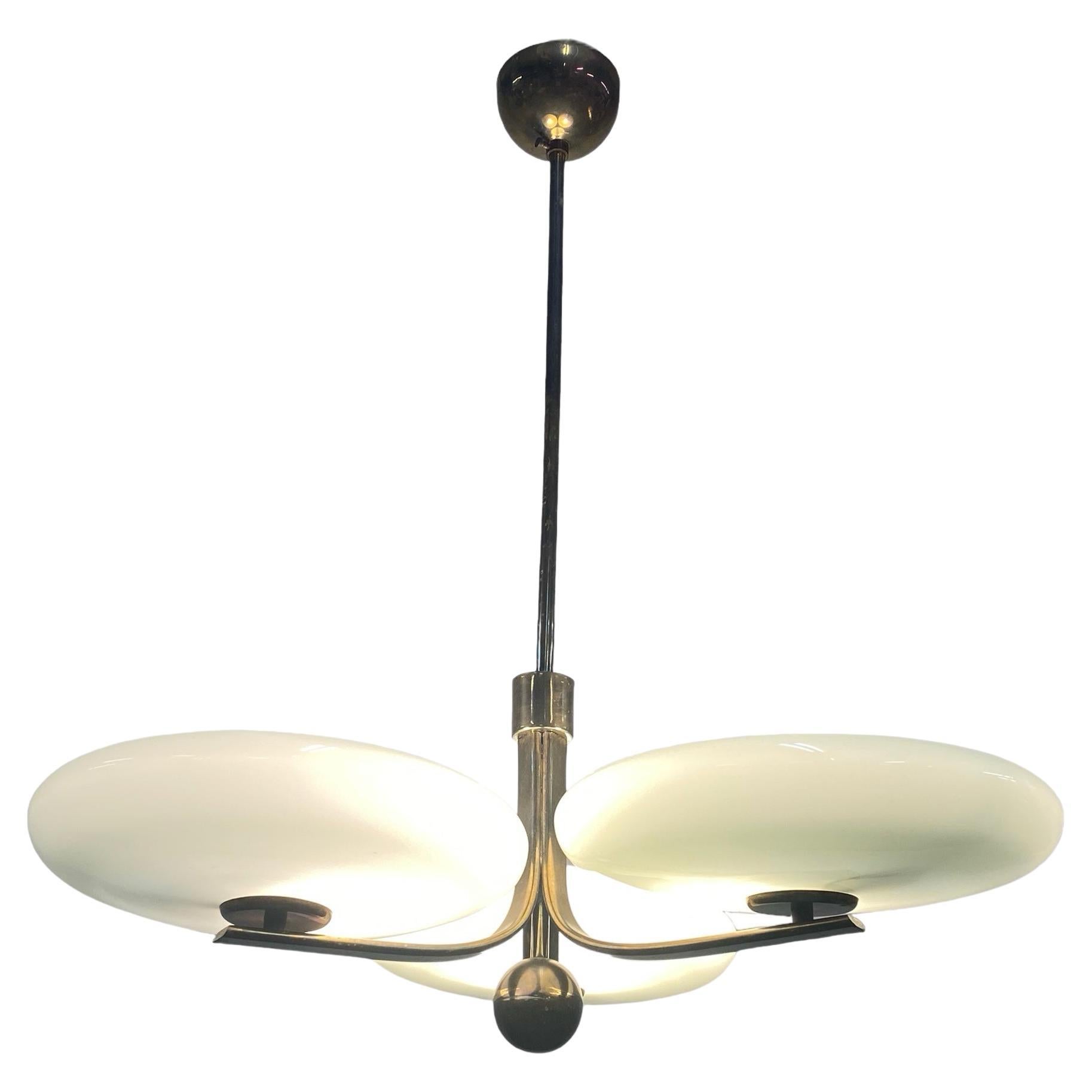 An Early 1930s Paavo Tynell Ceiling Lamp in Full Original Condition