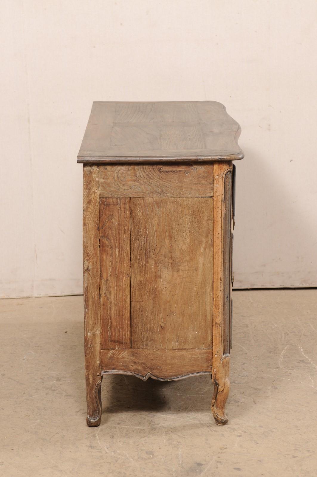 Early 19th Century French Commode W/Subtle Serpentine Front and Slender Depth 3