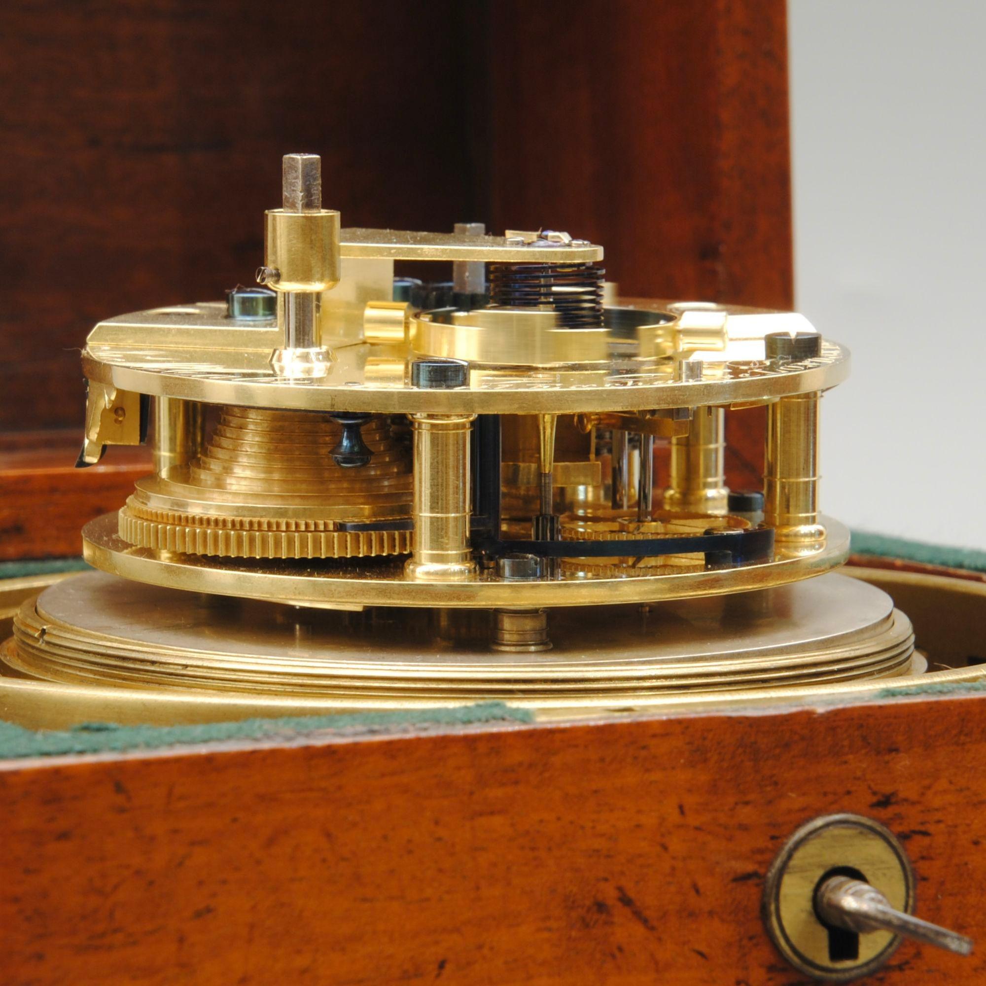 Early 19th Century 2 Day Marine Chronometer by James McCabe, No. 199 For Sale 2