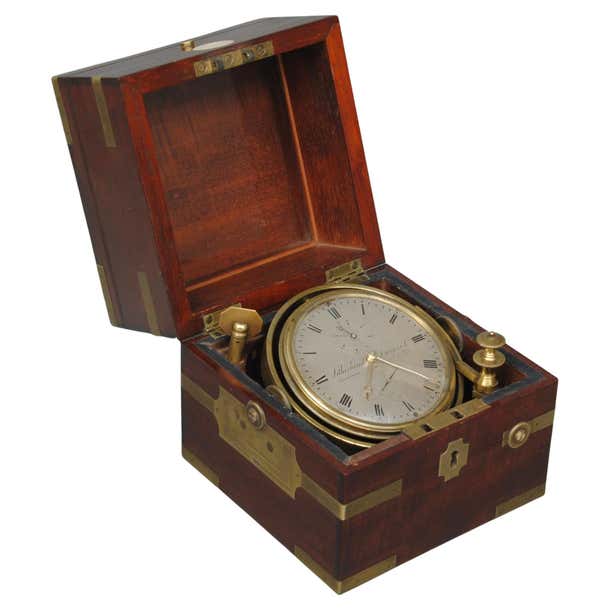 Chronometer Example An Early 19th Century 2 Day Marine Chronometer For Sale at 1stDibs
