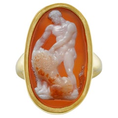 Bague en camée du début du 19e siècle