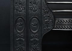 Early 19th Century Cast Iron Hob Grate