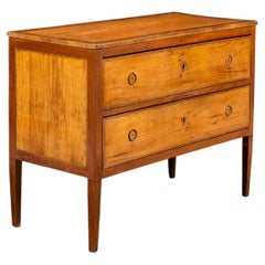 An Early 19th Century North Italian Tulipwood Commode